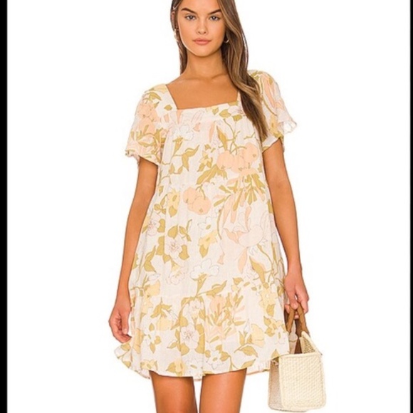 REVOLVE RAILS VALENTINA DRESS IN CITRUS FLORAL SZ L - Picture 1 of 8